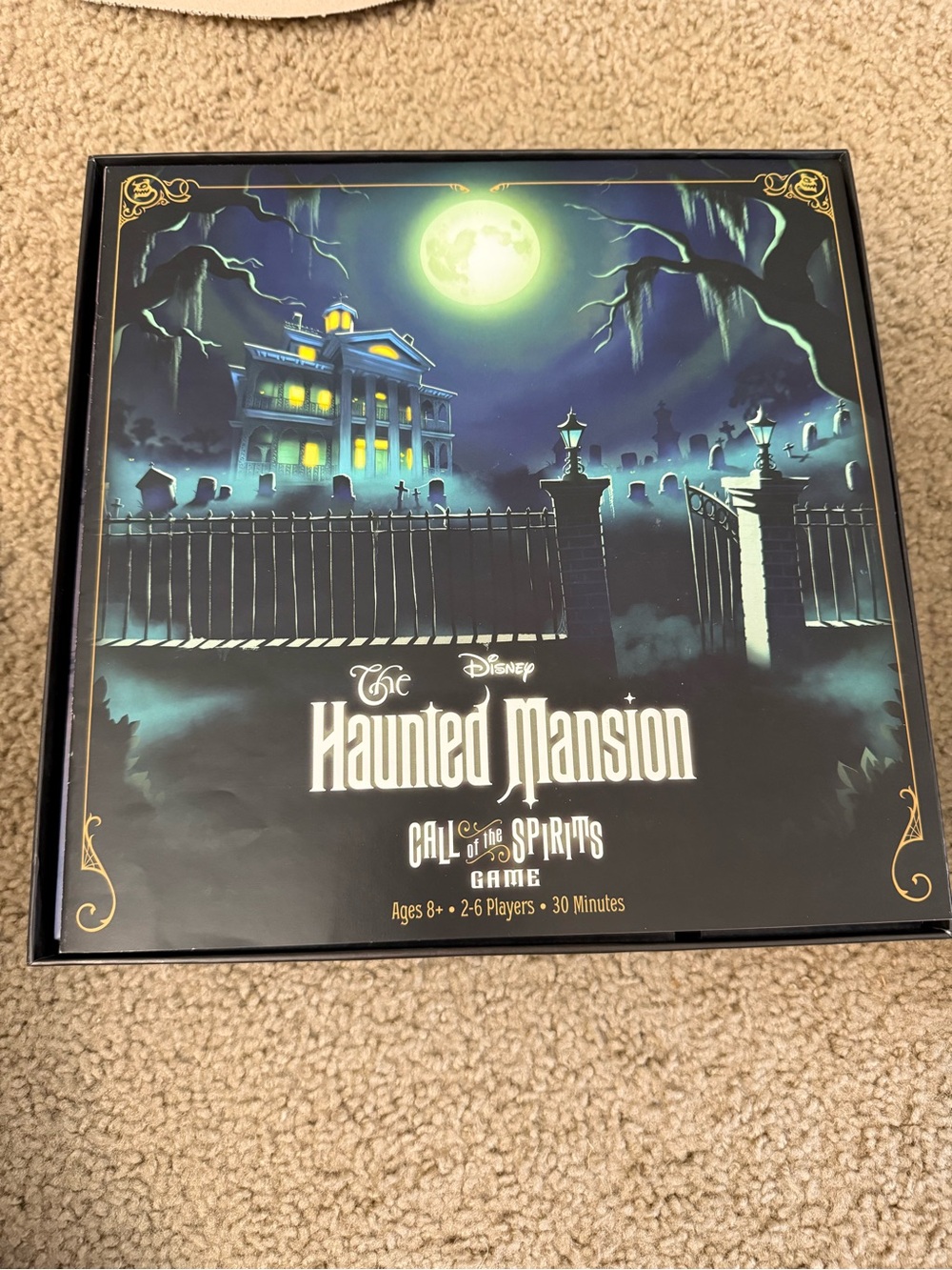 Disney Haunted Mansion Board Game - Blue, Black, Green